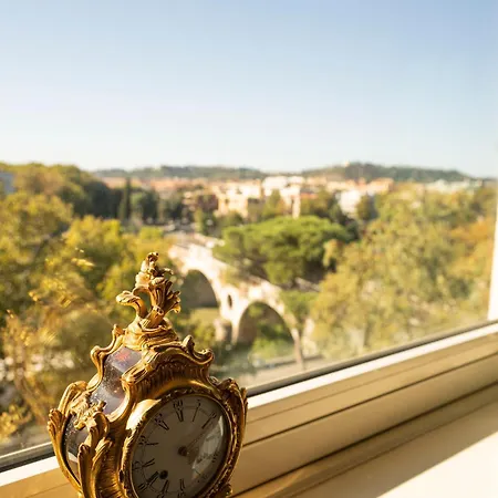 Terrazza Urania - Penthouse Terrace With 360 View Of Alojamento de Acomodação e Pequeno-almoço Roma